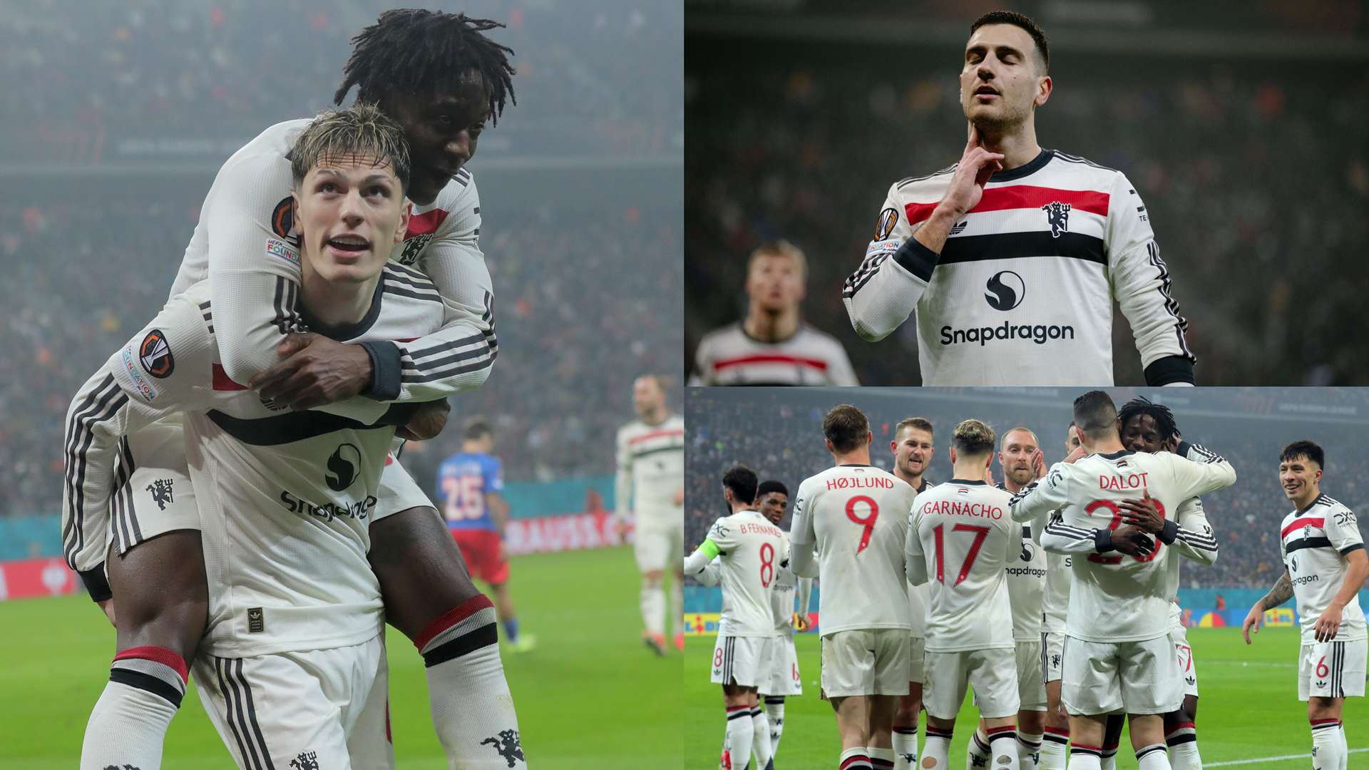 与曼联的 与曼联的